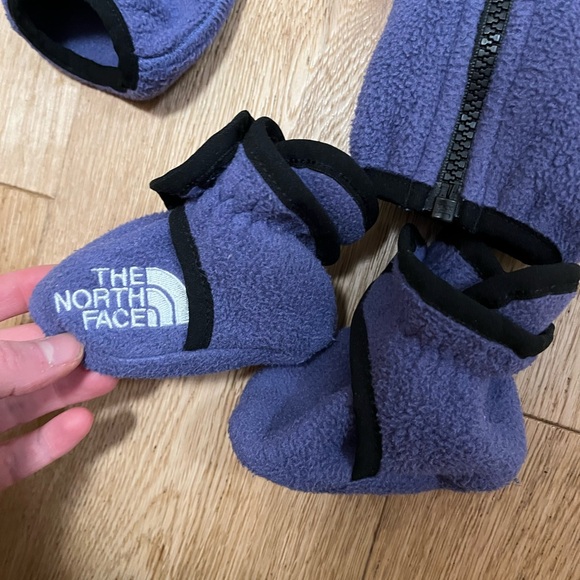 North Face Baby Denali One Piece Set 3-6months - Picture 5 of 5